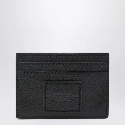 Marc Jacobs Black Full-grain Leather Cardholder