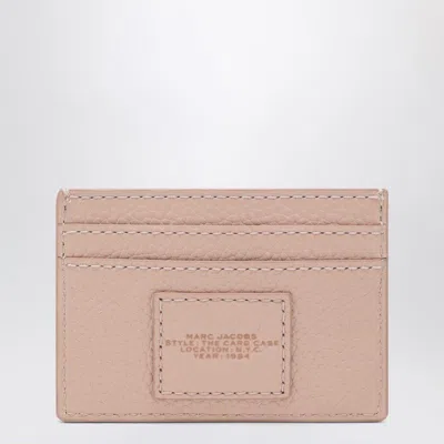 Marc Jacobs Pink Full-grain Leather Cardholder