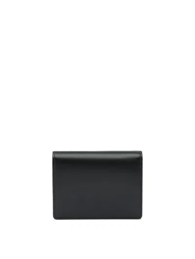 Marni Black Leather Wallet