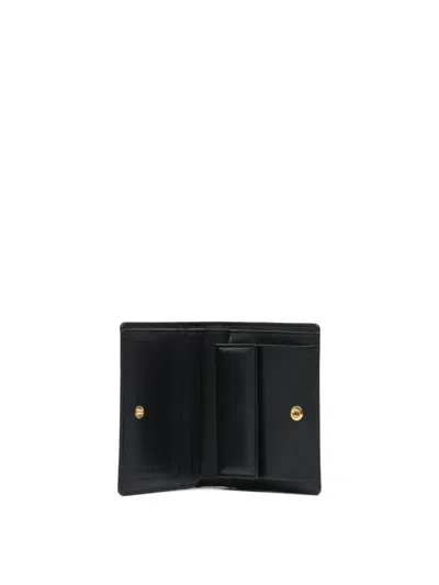 Marni Black Leather Wallet