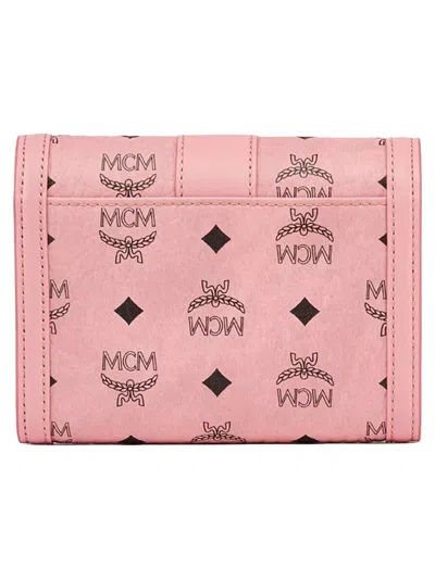 Mcm Wallet Tracy In Pink