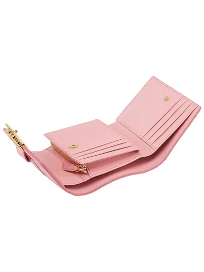 Mcm Wallet Tracy In Pink