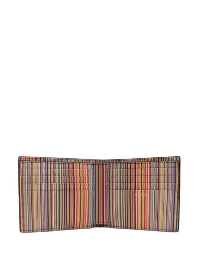 Paul Smith Men Wallet Billfold In Black