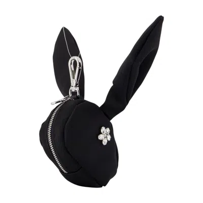 Simone Rocha Hare Wallet In Black