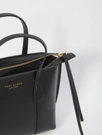 Tory Burch Mini Tote Bag Adjustable Strap In Black