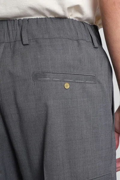 Grayed Diky Pants In Gray