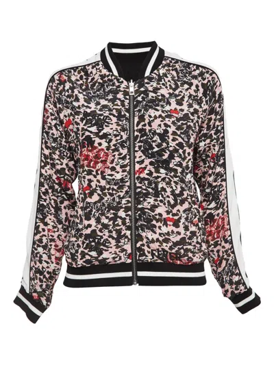 Pre-owned Zadig & Voltaire Reversible Printed Jacket In Pink