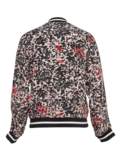 Pre-owned Zadig & Voltaire Reversible Printed Jacket In Pink