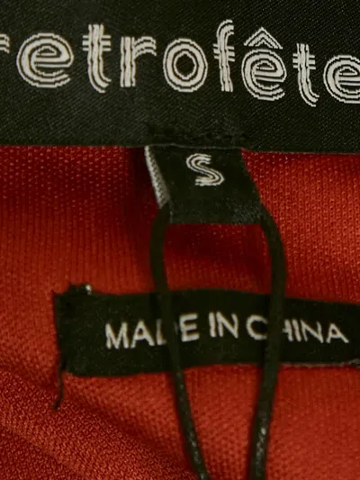 Pre-owned Retroféte Sequin Ruched Mini Dress In Brown