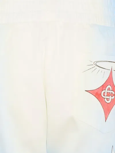 Casablanca Elastic-waist Shorts In Multi