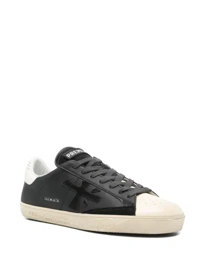 Premiata Steven 7632 Sneakers In Black
