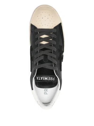 Premiata Steven 7632 Sneakers In Black