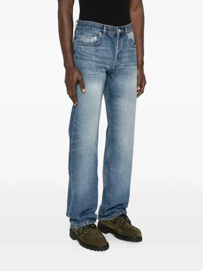 Apc Five-pocket Jeans In Blue