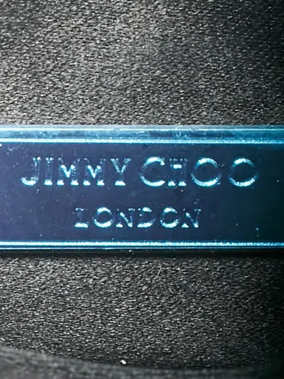 Pre-owned Jimmy Choo Crystal-embellishments Cross Body Bag In Black