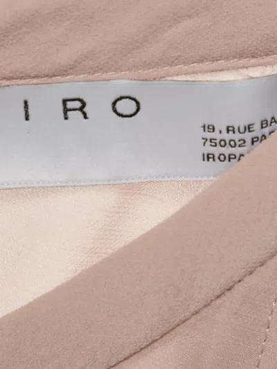 Pre-owned Iro Long-sleeve Playsuit In Neutral