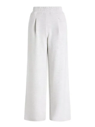 Varley Extra Wide Leg 29.5'' Trousers In Gray