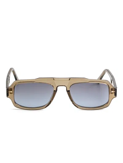 Ahlem George V Square-frame Sunglasses In Gray