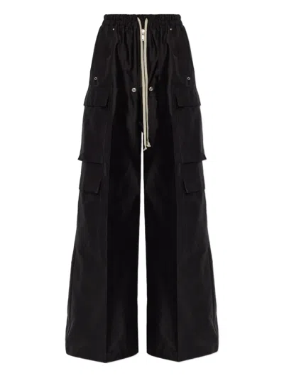 Rick Owens Drawstring Pocket Trousers In Multi