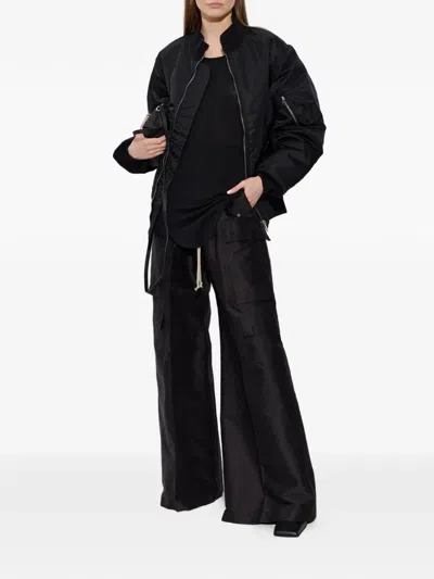 Rick Owens Drawstring Pocket Trousers In Multi