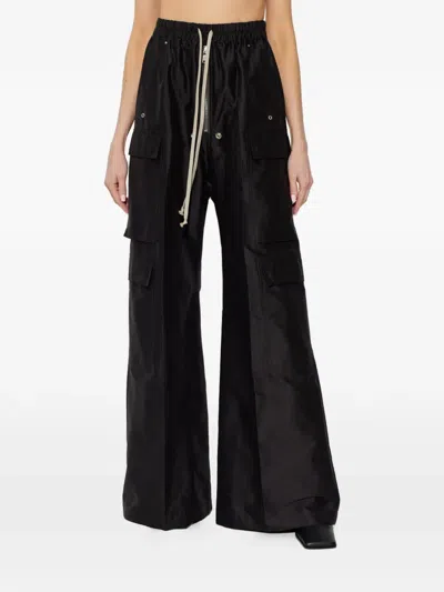 Rick Owens Drawstring Pocket Trousers In Multi