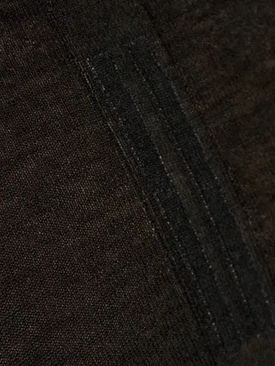 Rick Owens Mock-neck Sweater In Black