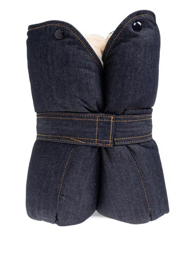 Apc Logo Strap Pet Bed In Blue