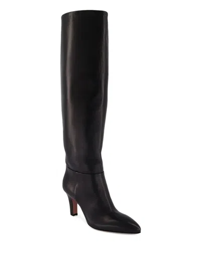 Paris Texas Elsa Leather Boots In Black