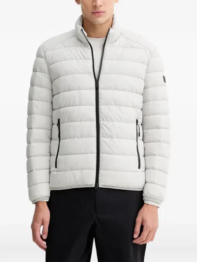 Marc O'polo Quilted Zip Jacket In White