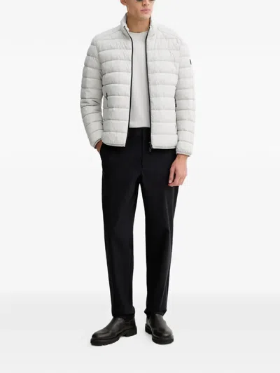 Marc O'polo Quilted Zip Jacket In White
