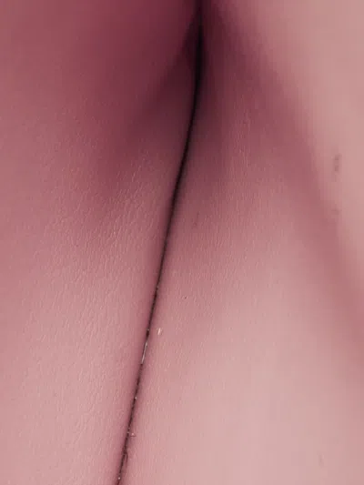 Pre-owned Miu Miu Embossed-monogram Card Holder In Pink