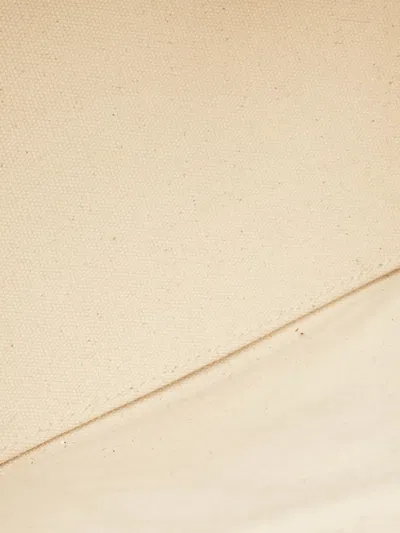 Pre-owned Polo Ralph Lauren Canvas Top-handle Tote Bag In Neutral