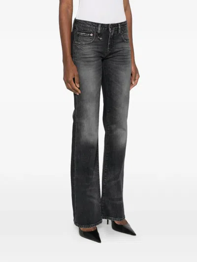 R13 Belt-loop Jeans In Multi