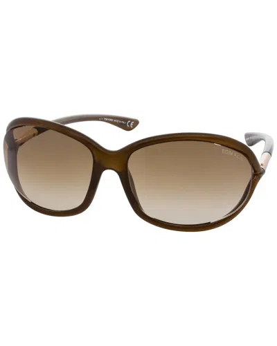 Tom Ford Women's Jennifer 61mm Sunglasses In Brown