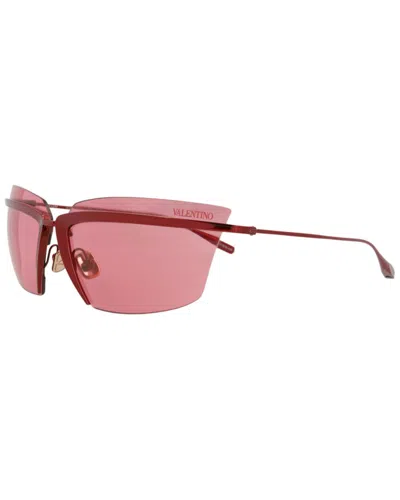 Valentino Unisex Vls-130b67 67mm Sunglasses In Pink
