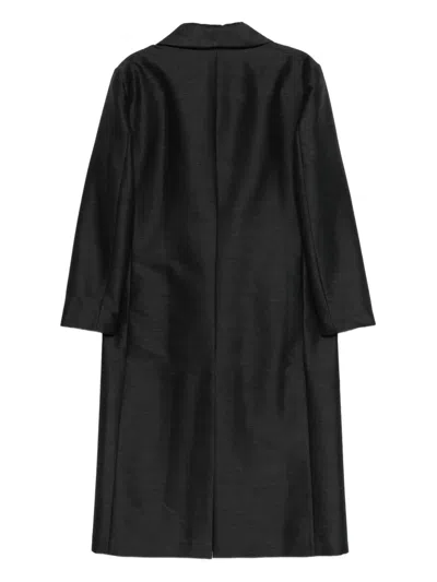 Alberta Ferretti Single-breasted Coat In Gray