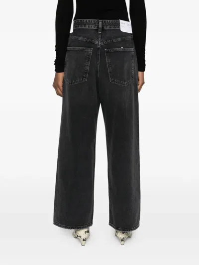 Agolde Vana Jeans In Black