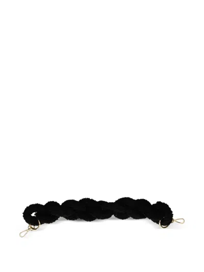 My Best Bag Twisted Teddy Chains In Black