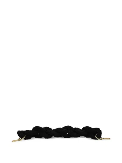 My Best Bag Twisted Teddy Chains In Black