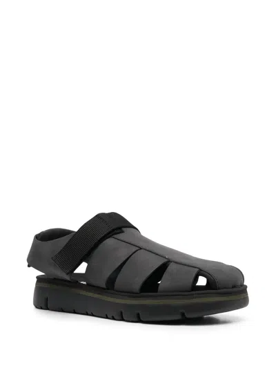 Camper Strap Fastenting Chunky Sole Sandals In Multi