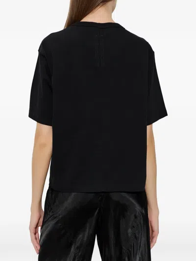 Rick Owens Black T-shirt In Black