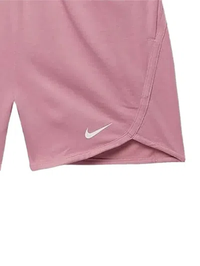 Nike High-waisted Training Shorts In Pink