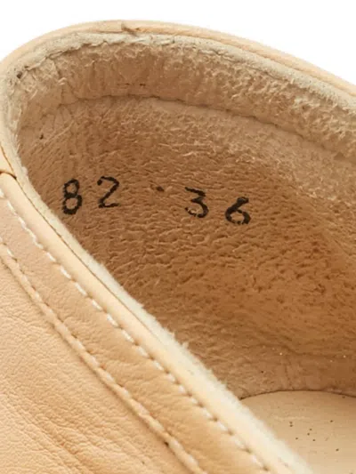 Pre-owned Stuart Weitzman Metallic-leather Espadrilles In Gold