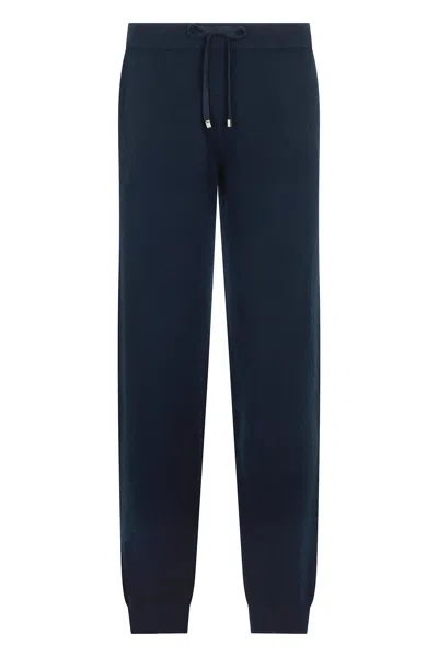 Malo Dark Blue Soft And Versatile Pants. In Blue