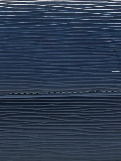 Pre-owned Louis Vuitton Sarah Leather Wallet In Blue