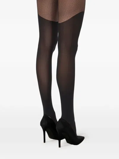 Wolford Overknee-effect Tights In Black