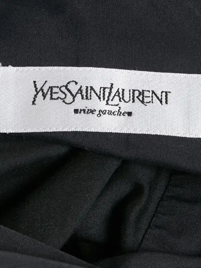 Pre-owned Saint Laurent Long-sleeve Shirt In Black