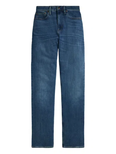 Polo Ralph Lauren High-waisted Straight Jeans In Multi