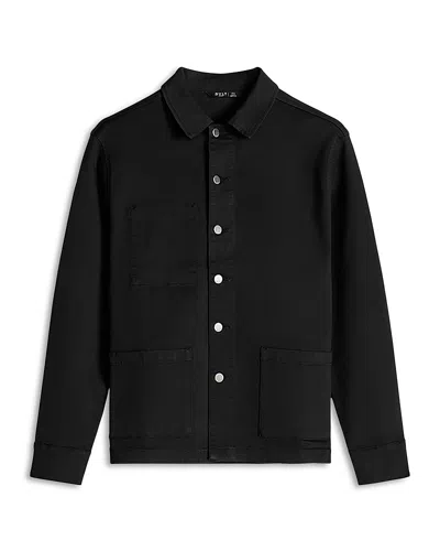 Bylt Basics Coolflex Denim Chore Jacket In Black