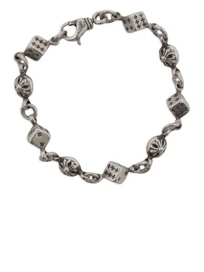 Chrome Hearts Dice Bracelet In Gray