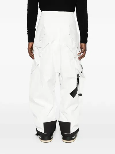 Templa Drawstring Ski Trousers In White